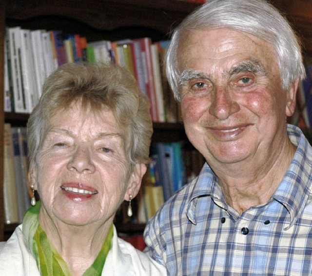 60 Jahre verheiratet:  Erika und Kurt Lemke   | Foto: Brigitte Chymo