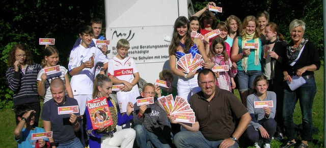 Der Zirkus Charles Knie spendierte dem...ten fr eine Vorstellung in Freiburg.   | Foto: Privat