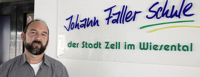 Hugo Brauer ist  Leiter der Zeller Johann-Faller-Frderschule.   | Foto: Hermann Jacob