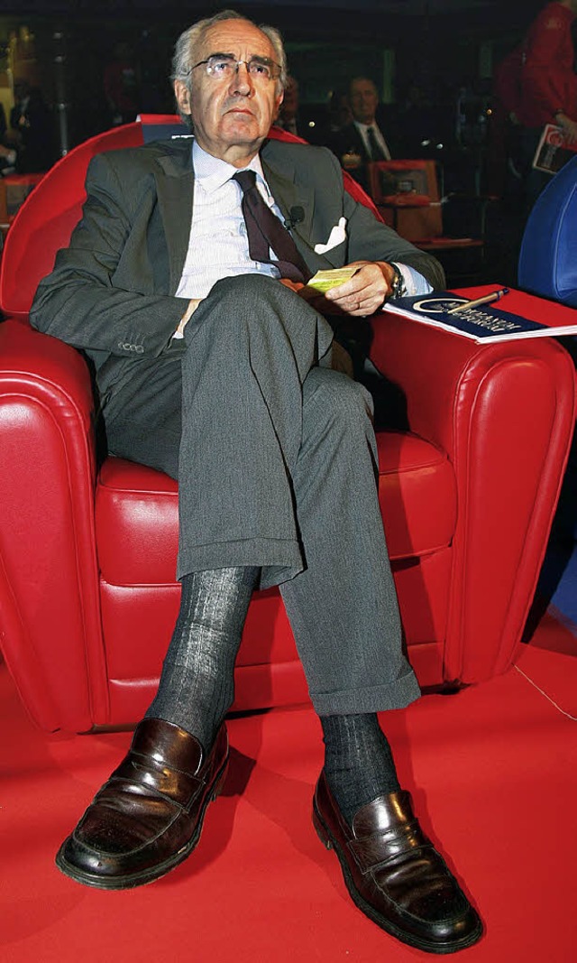 Ettore Gotti Tedeschi, der Chef der Vatikanbank.  | Foto: dpa