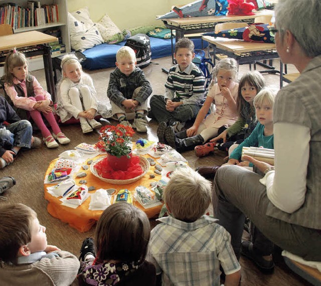 17 Kinder zhlt die neue erste Klasse ...senlehrerin Sabine Vatter betreut wird  | Foto: Karin Stckl-Steinebrunner