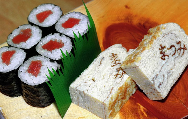 Sushi und Tofu sind gesund &#8211; und...tasiatischen Kche nicht wegzudenken.   | Foto: AFP