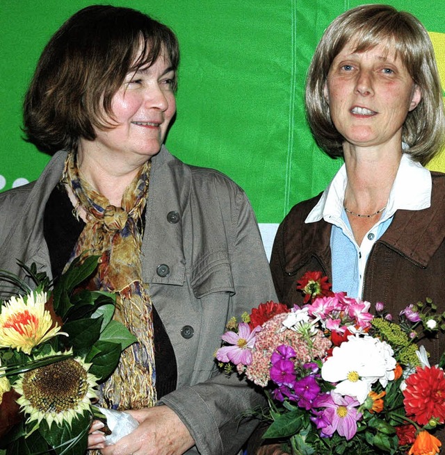 Bei Bndnis 90/Die Grnen tritt Ruth C... ist die Rheinfelderin Anette Lohmann   | Foto: Hfner