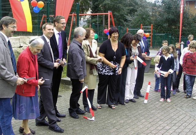 Nach fnfjhriger Vorlaufzeit wurde ge...llt ein groes Gemeinschaftswerk dar.   | Foto: Bode