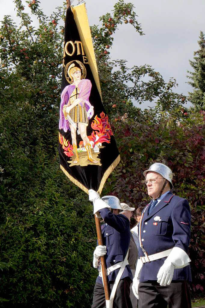 Festumzug beim 48. Erntedankfest der Trachtenkapelle in Berau<?ZP?>
