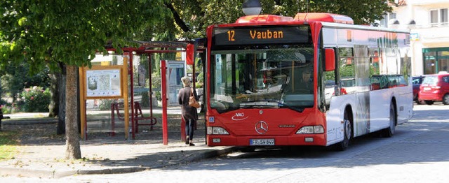 Merzhausen muss eine neue Buswendeschl...r Ortsmitte nicht genutzt werden kann.  | Foto: silvia faller