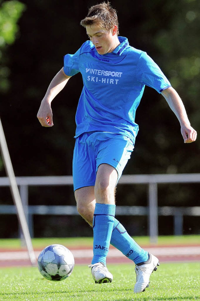 Alexander Winter brachte den FC Neusta...on gegen Denkingen noch aus der Hand.   | Foto: Seeger (A)