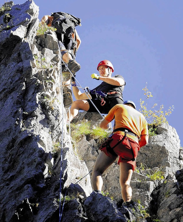 Hoch hinaus fr ein langes und gesundes Mnnerleben   | Foto: sk