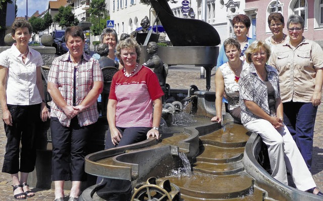 Engagierte Landfrauen auf der  Landesgartenschau   | Foto: vollmer