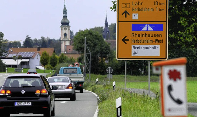 Durch Herbolzheim rollt nur noch wenig Durchgangsverkehr.  | Foto: Siegfried Gollrad
