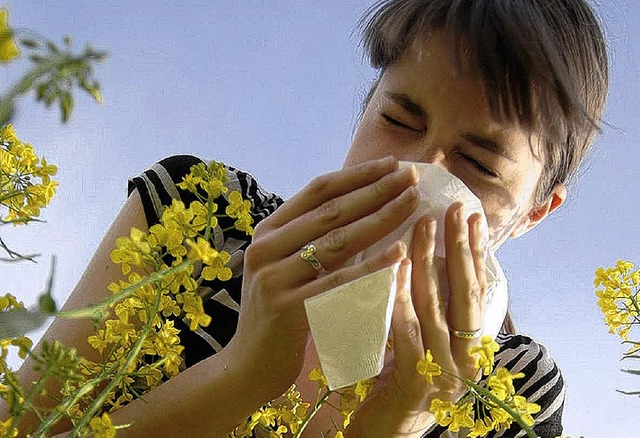 Fiese Pollen: Heuschnupfen ist eines der Schwerpunktthemen des Lungentags.   | Foto: ddp