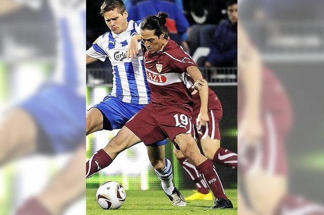 VfB auf Erfolgskurs, Rückschlag beim BVB