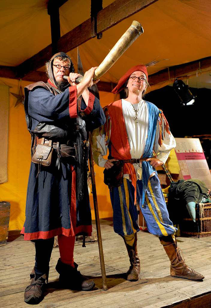 Das  Mittelalter prsentierte sich in einer Sonderausstellung auf der Oberrheinmesse 2010.