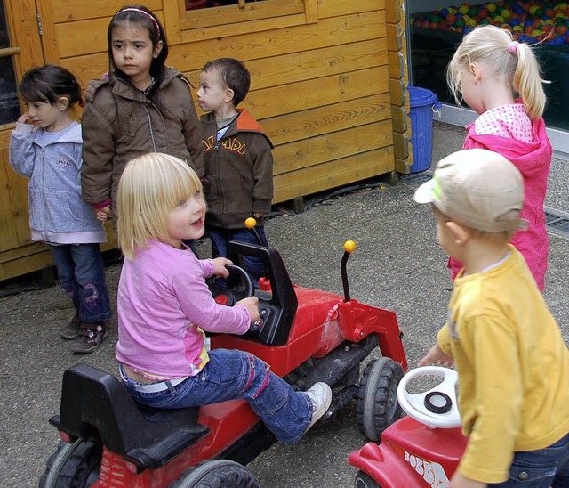 ber die Zukunft der Kindergrten in d...e wird derzeit kontrovers diskutiert.   | Foto: Khnemund