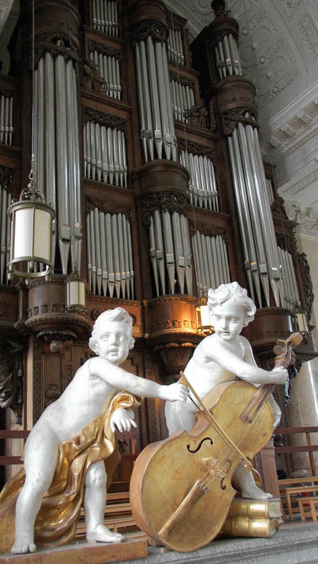 Orgel- und Streicherklnge gehren zu den Domkonzerten.  | Foto: blum