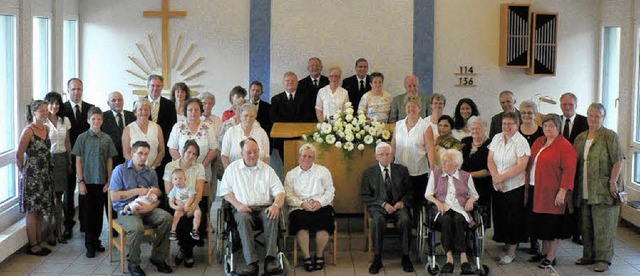 129 Mitglieder feiern regelmig ihre Gottesdienste in der eigenen Kirche.  | Foto: BZ