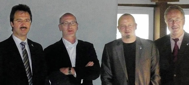 Brgermeister Martin Bhler (von links...waren von der Einrichtung begeistert.   | Foto: Klaus Brust