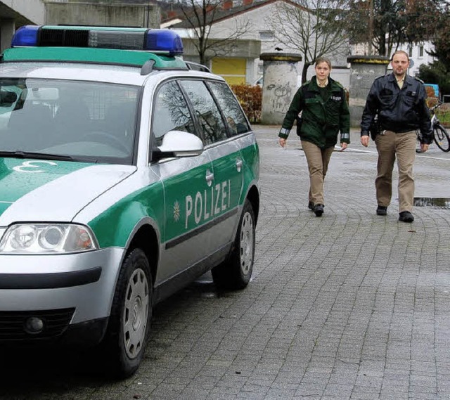 Ordnungshter mit Sorgen: Sonderaufgab...t Prsenz vor Ort immer weniger Zeit.   | Foto: Herbert Frey