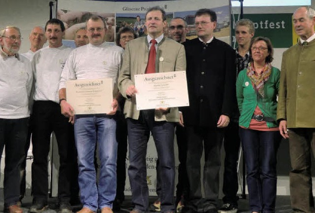 Die Gersbacher Fleischdirektvermarktun...r &#8222;Glsernen Produktion&#8220;.   | Foto: Privat