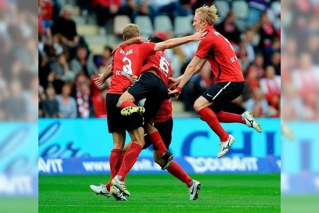 So sehen Siege aus: SC Freiburg schlgt Kln mit 3:2