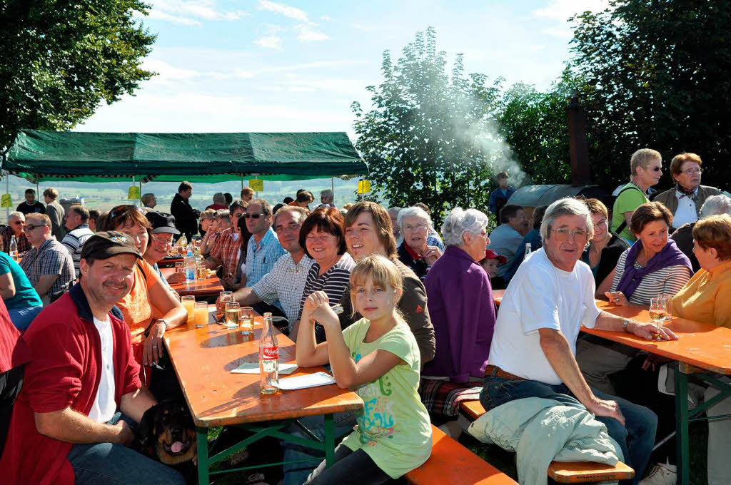 Kaiserbergfest auf dem Heuberg.