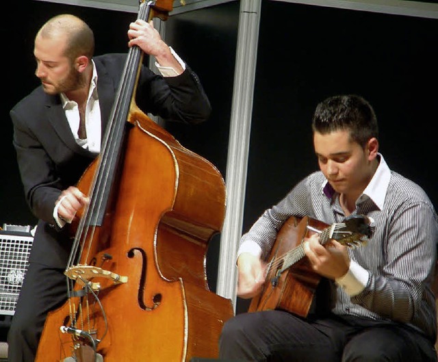 Auf den Spuren von Django Reinhardt: D...l Locher, begeisterte  mit Gypsy-Swing  | Foto: roswitha frey