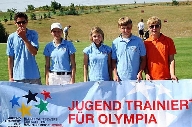 Jugend golft für Olympia