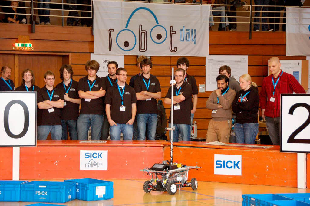 Der 3. Sick-Robot-Day in Waldkirch:  "Mindworkers" beim Sick-Robot-Day