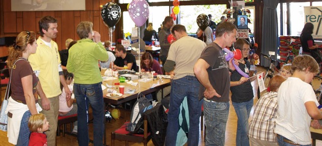 Reger Betrieb herrschte im Kurhaus Titisee beim Kinder- und Jugendtag.   | Foto: Marion Pfordt