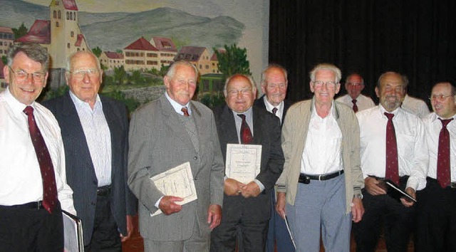 Jahreskonzert des Mnnergesangvereins Warmbach  | Foto: Jutta Rogge