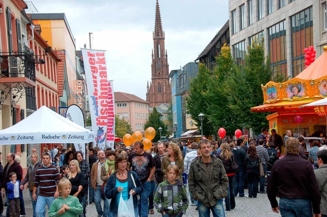 Weiter umstritten: ein dritter Einkaufssonntag fr Offenburg.  | Foto: Helmut Seller