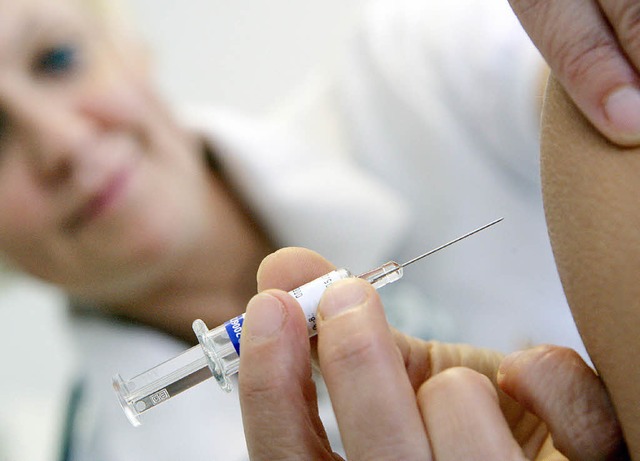 Kleiner Stich &#8211; groe Wirkung: Impfen ist sinnvoll.  | Foto: dpa