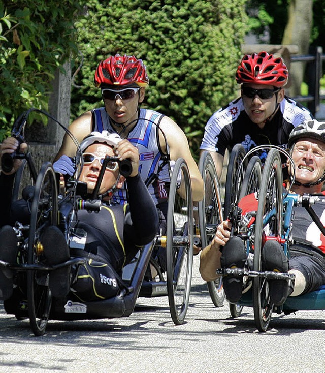 Bilbao, Piacenca, Prag, Belgrad, Elzac...gsorte im Paracycling-Europacup 2011.   | Foto: Wolfgang bischoff