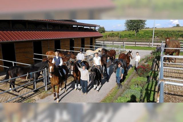 Eine Idylle fr Pferdefreundinnen