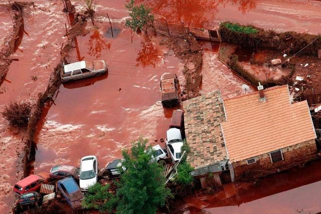 Giftiger Matsch überschwemmt ungarische Dörfer