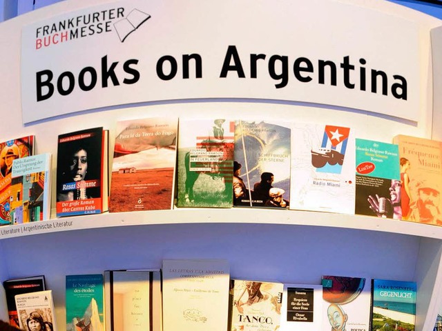 Argentinien auf der Frankfurter Buchmesse  | Foto: DPA