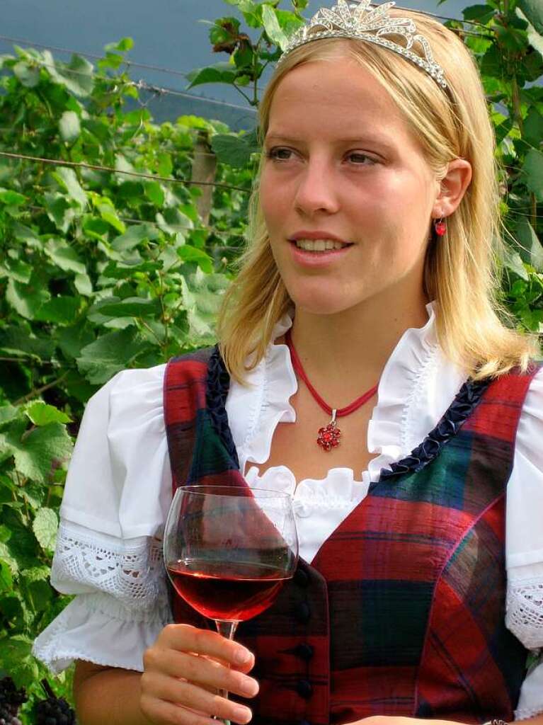 2006: Die neue Kippenheimer Weinprinzessin 2006.