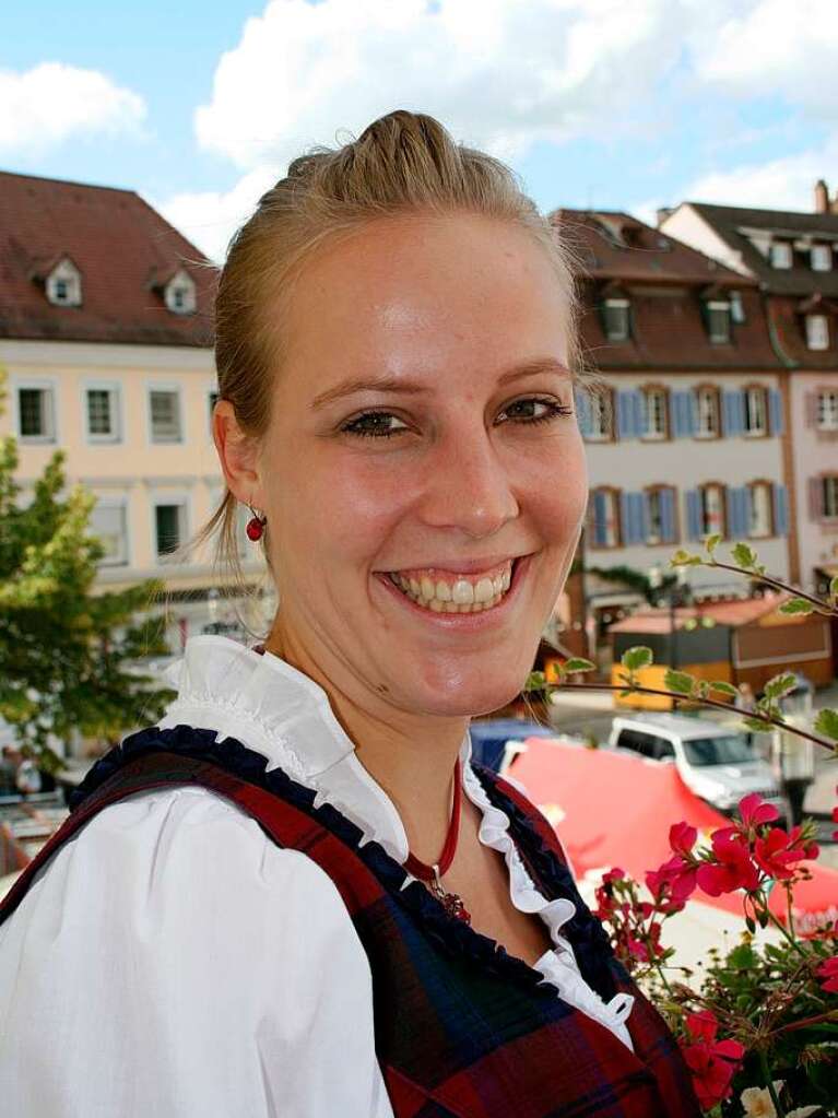 2007:Isabell Kindle, die neue Breisgauer Weinprinzessin