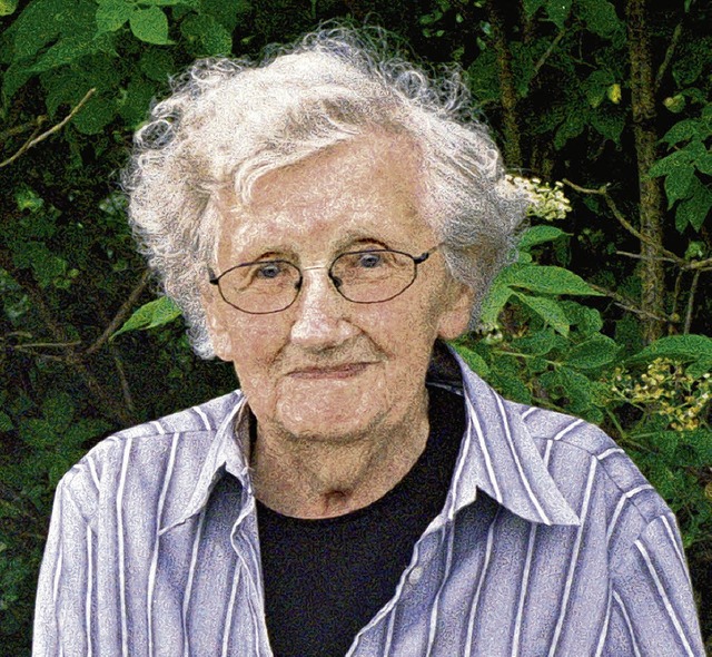 Poetische Chronistin ihrer Heimat: Heute wird Maria Beig 90.  | Foto: verlag