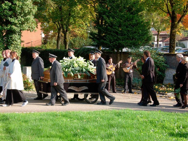 Franz Mack hat in Waldkirch seine letzte Ruhesttte gefunden.  | Foto: Bernd Fackler