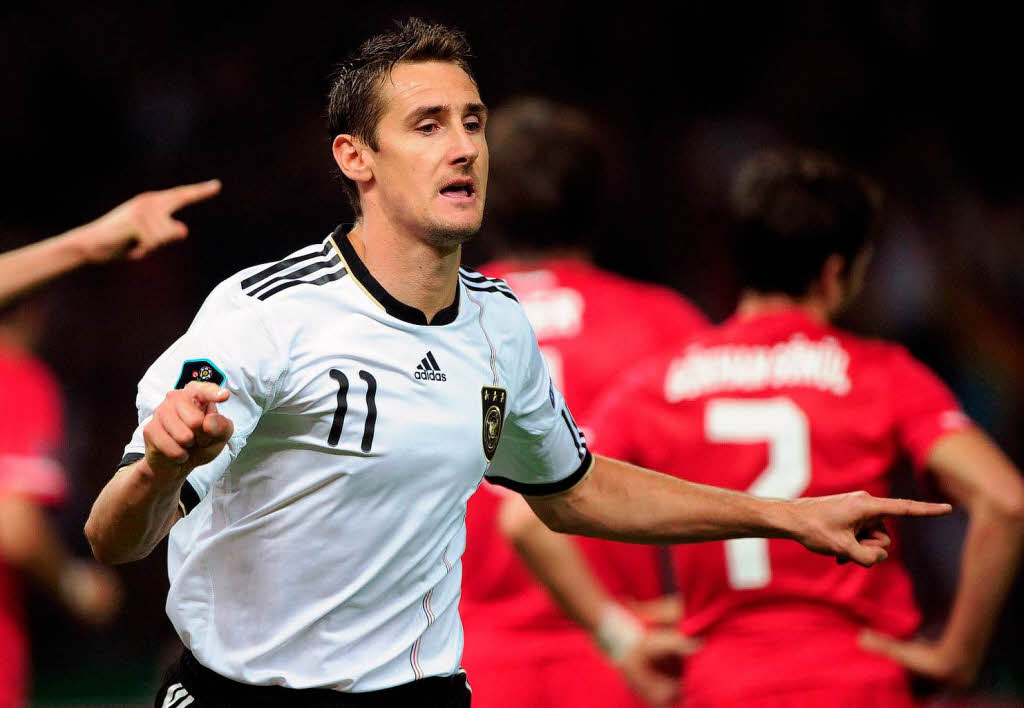 Doppelter Torschtze: Miroslav Klose.