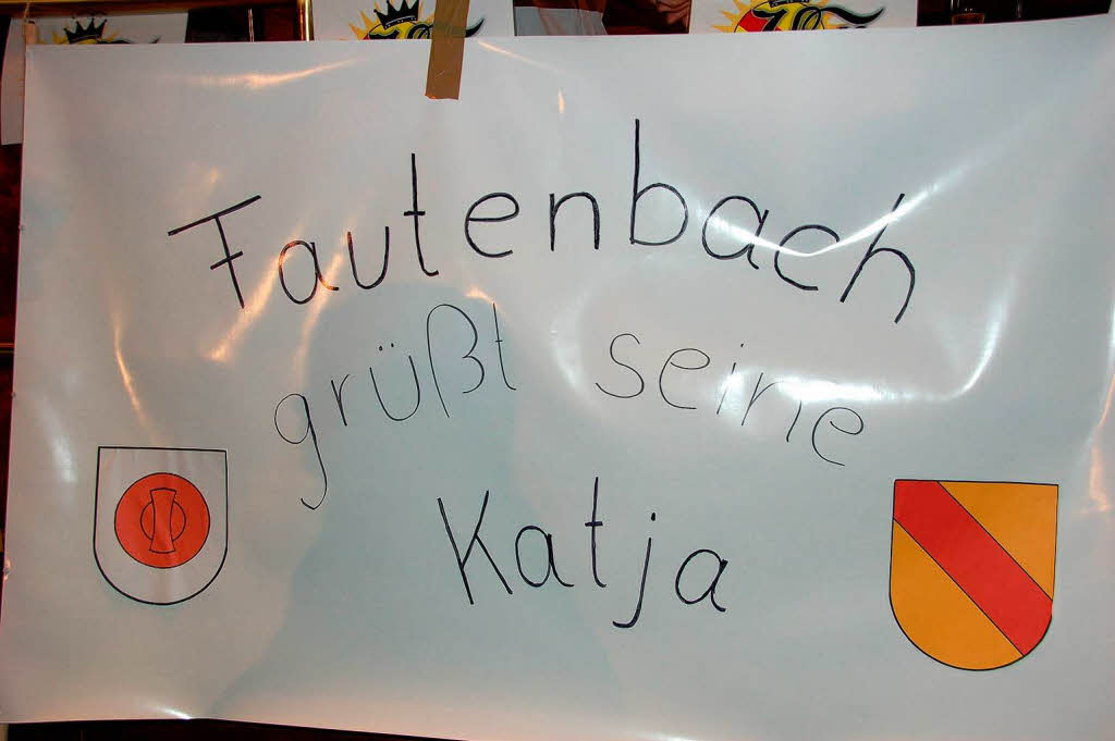 Fans aus Fautenbach und Waldulm untersttzten Katja Bohnert in Neustadt an der Weinstrae.