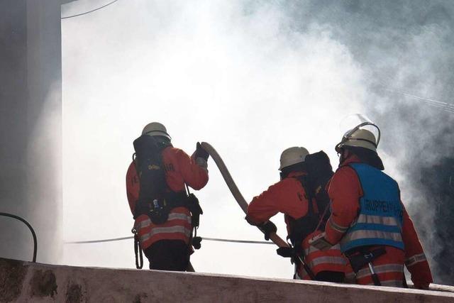 Fotos: Groe Feuerwehrprobe in Rothaus