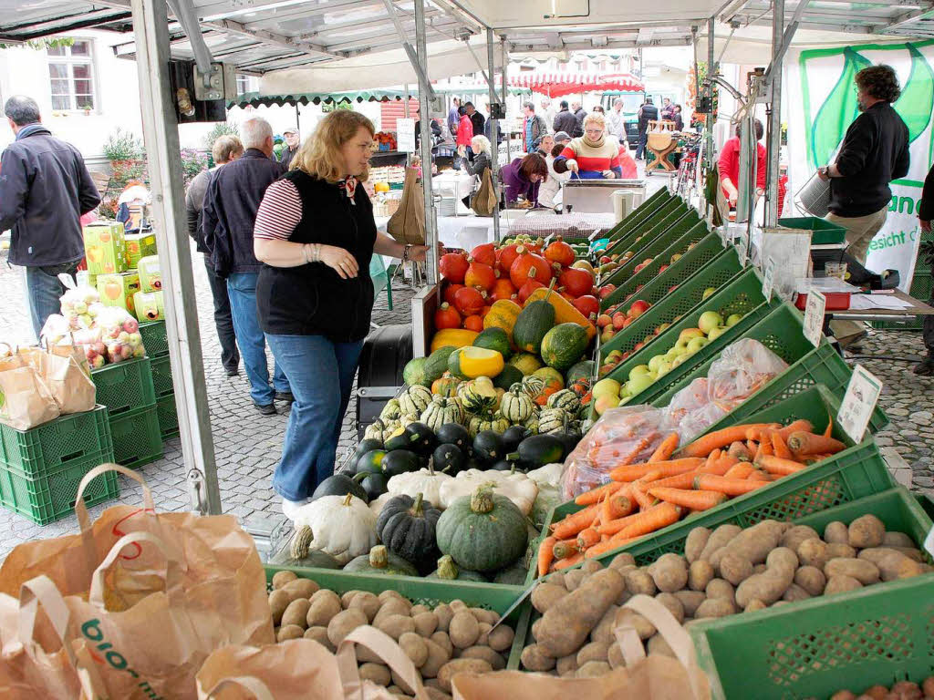 Leckeres aus der Region bot der Bauernmarkt am Lindenplatz.