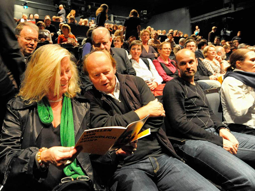 100-Jahr-Feier am Freiburger Stadttheater.