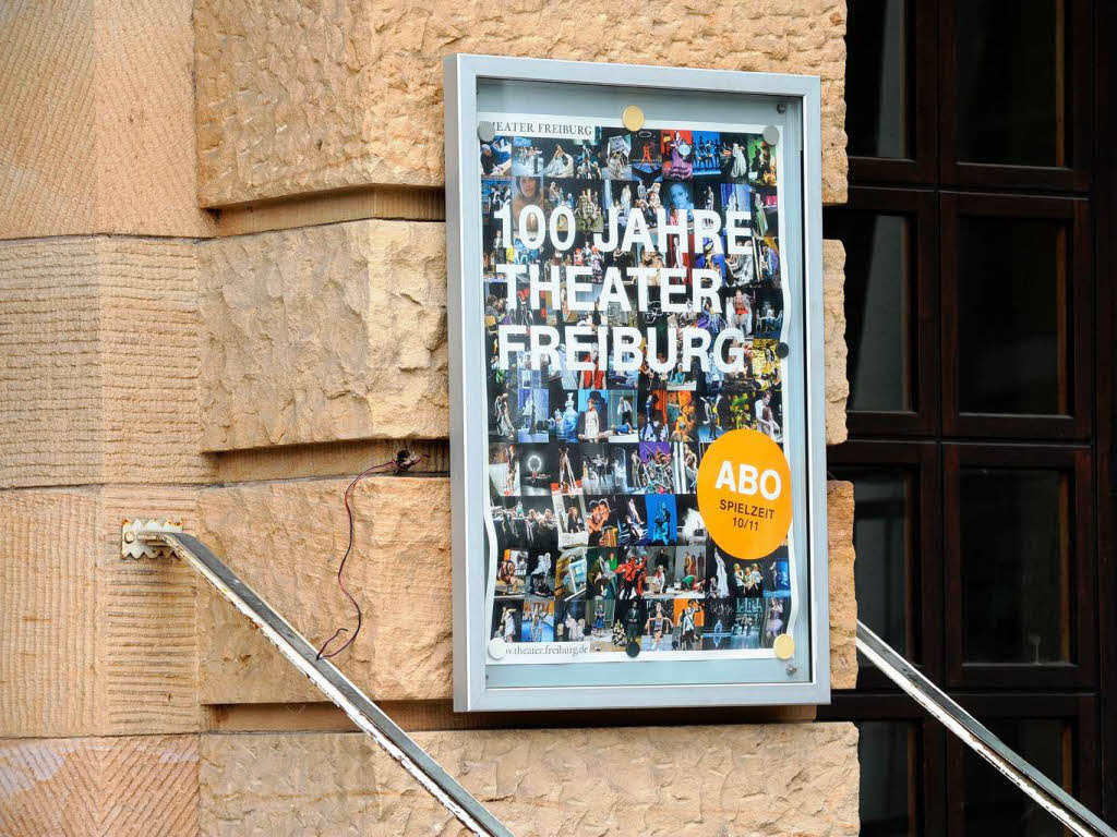 100-Jahr-Feier am Freiburger Stadttheater.
