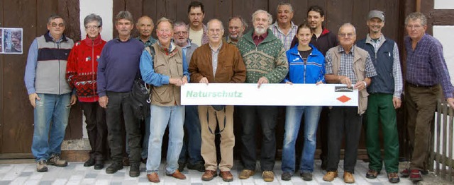 SWV-Naturschutzwarte des gesamten Bezi...der Frauenschuhbestnde durchzufhren.  | Foto: Binner-Schwarz