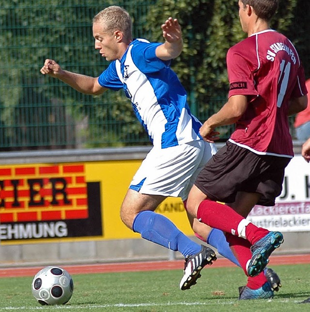 Rckkehr nach 13 Monaten: Thomas Fuhrler (links)   | Foto: archivfoto: gerigk