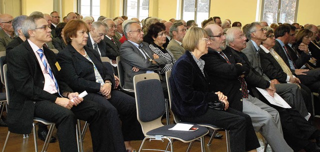 Die Festgemeinde beim Festakt  im Salmen   | Foto: Gertrude Siefke