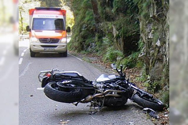 Verkehrsunfall im Schlchttal